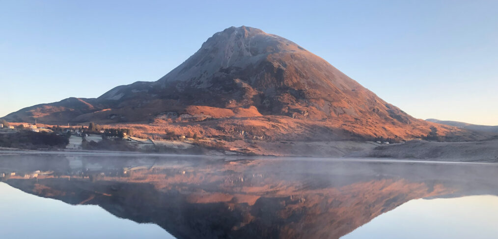 Errigal mountain in Donegal