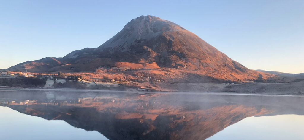 Errigal mountain in Donegal