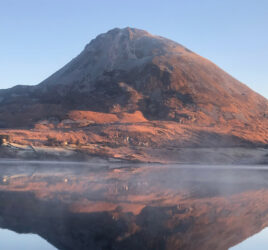 Errigal mountain in Donegal