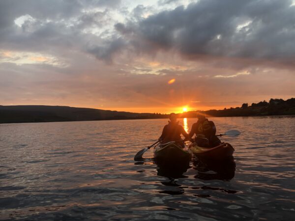 "Romantic Sunset Paddle on the Lake in Donegal"